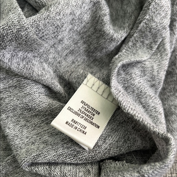 Gray Love Heart Women's Top - Picture 11 of 11